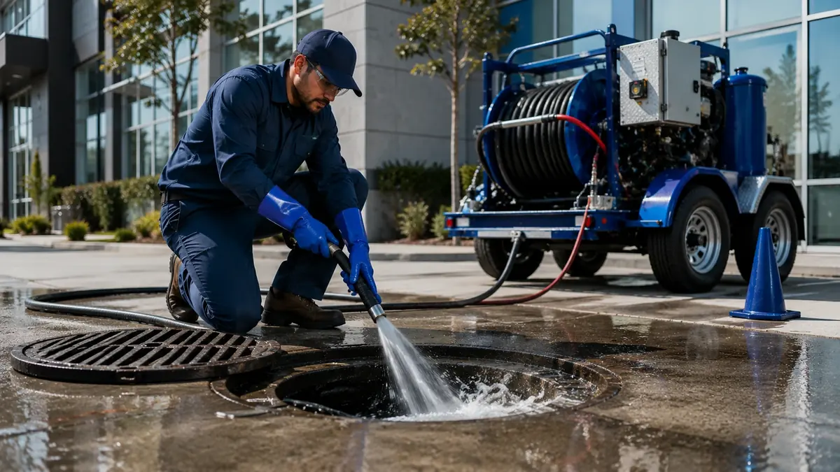 Commercial Hydro Jet Drain Cleaning in Bonita