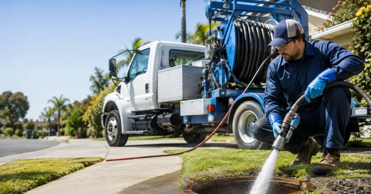 Hydro jet sewer cleaning Bonita